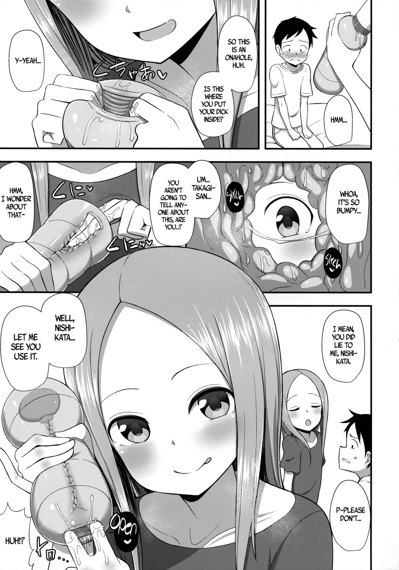 Takagi-san to Onahole | Takagi-san and an Onahole page 4 full