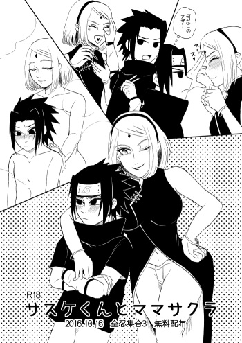 Sasuke and Mommy-Sakura cover