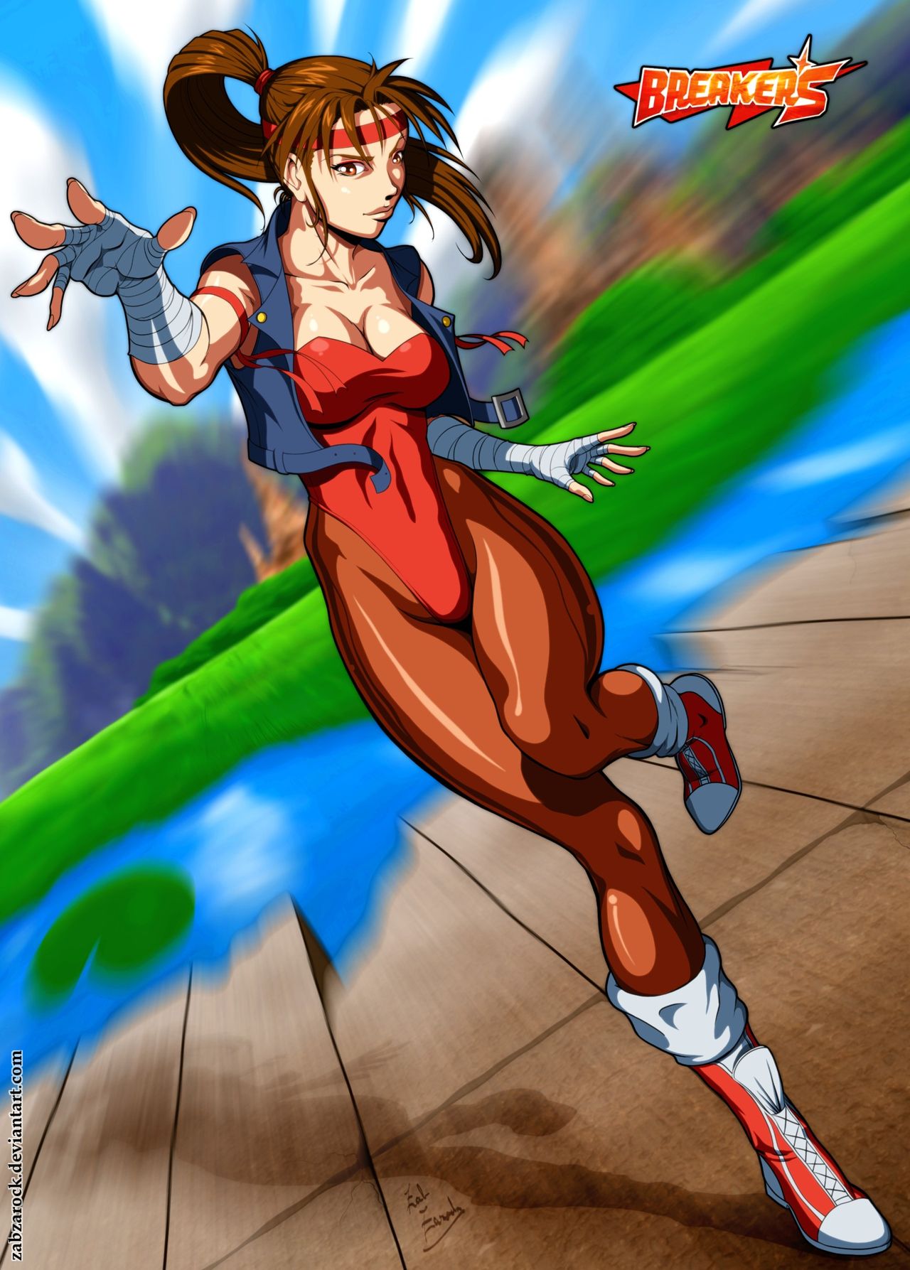 Tia Langray from breakers revenges  -190201 page 8 full