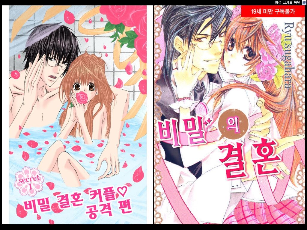 Naisho no Love Mariage | 비밀의 결혼 page 1 full