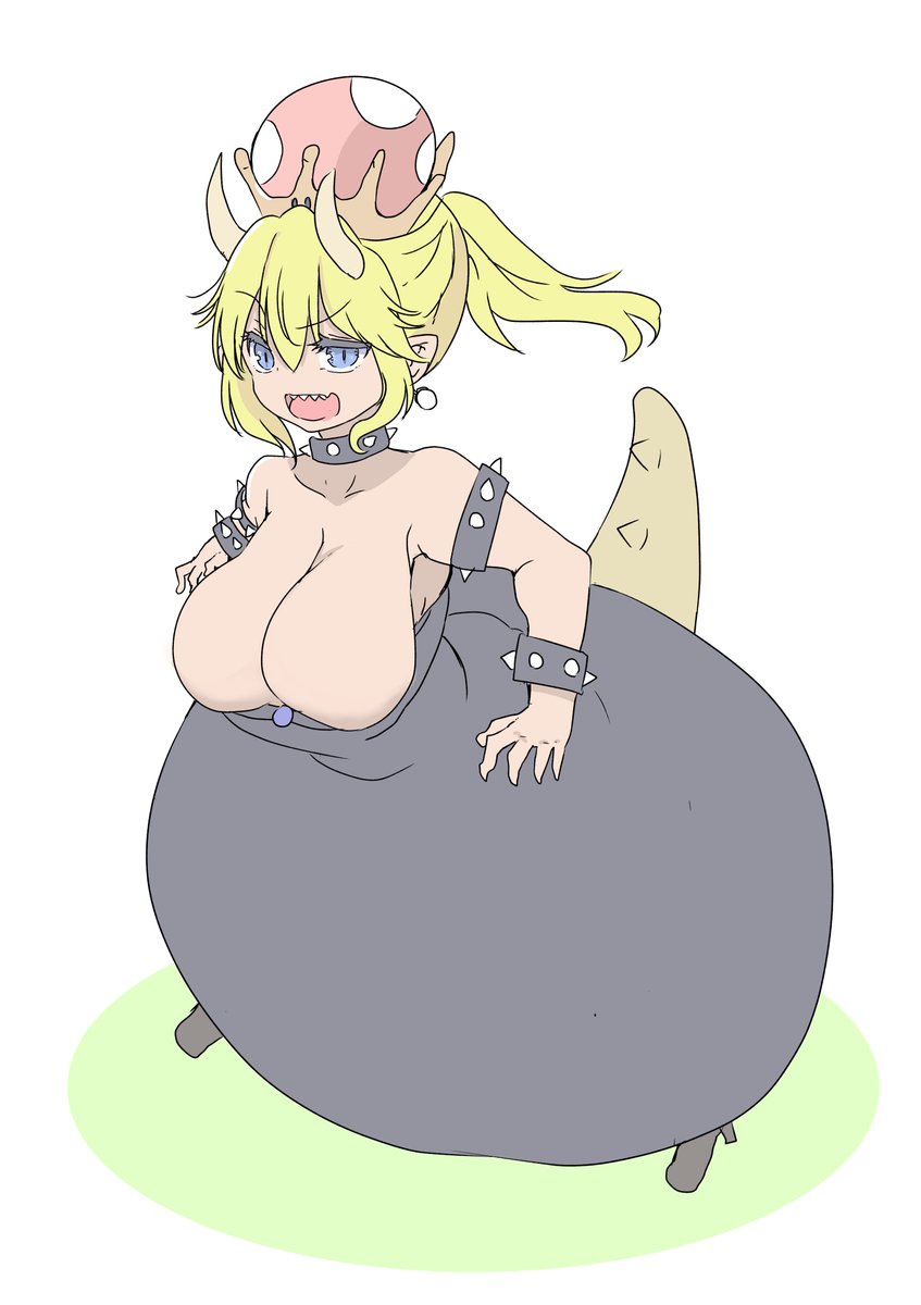 Artist  Bowsette|Mr. Mario's Koopa Queen page 2 full