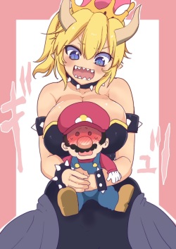 Artist  Bowsette|Mr. Mario's Koopa Queen