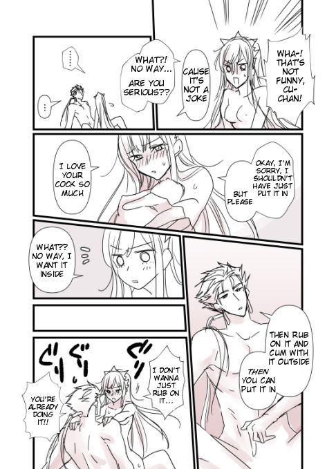 FGO Medb-chan, Cuu Chulainn no Are o Zessan Suru page 7 full