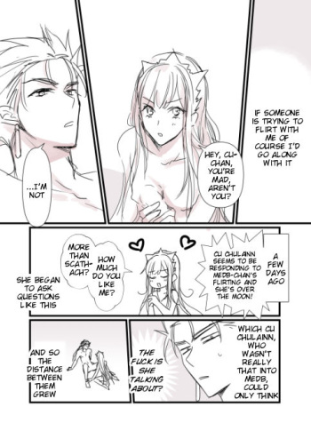 FGO Medb-chan, Cuu Chulainn no Are o Zessan Suru cover