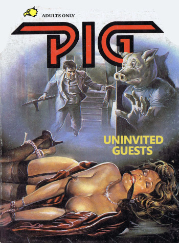 PIG #23  "UNINVITED GUESTS" - ENGLISH cover