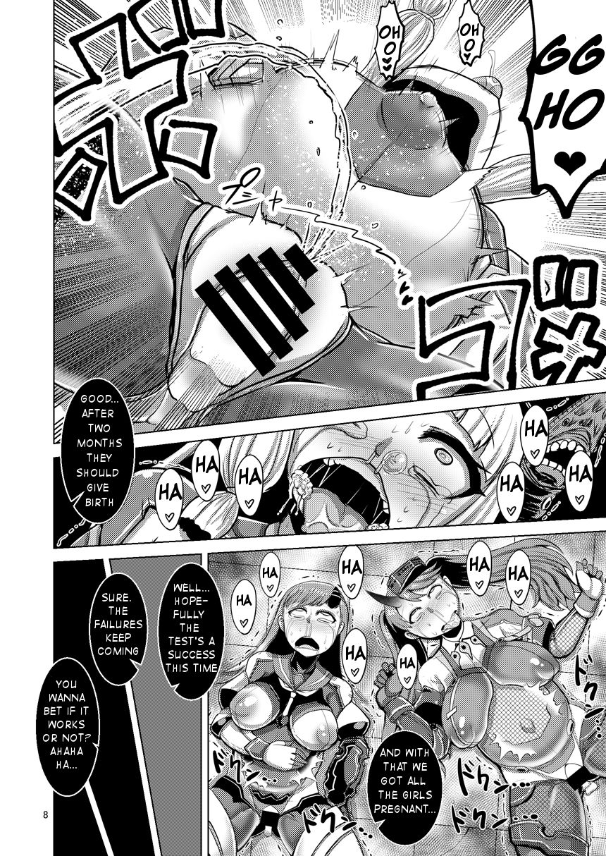 HYBREED ~Shinkai Tsuki Kanmusu Shussan Kiroku~ | HYBREED ~Abyss-Touched Shipgirl Birthing Record~ page 7 full