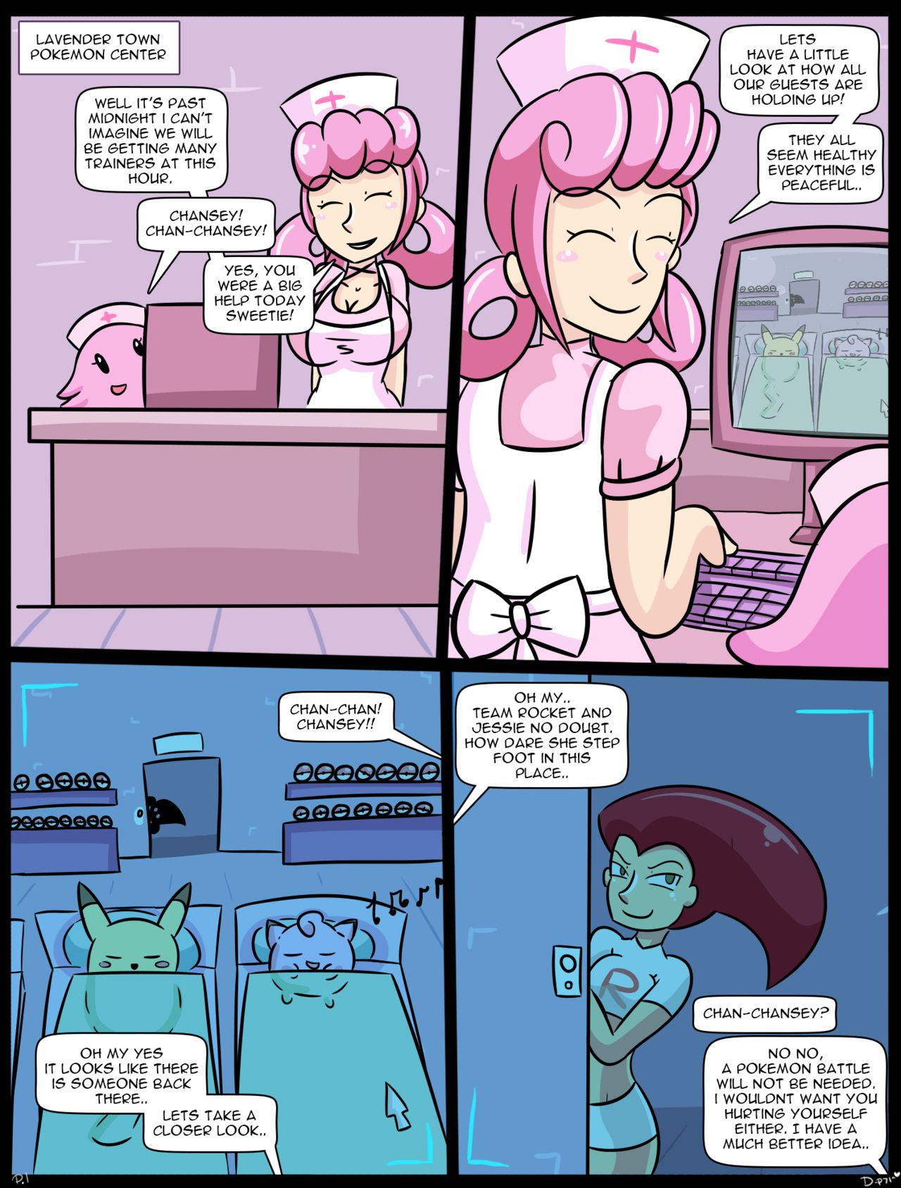 Nurse Joy's Special Treatment page 2 full