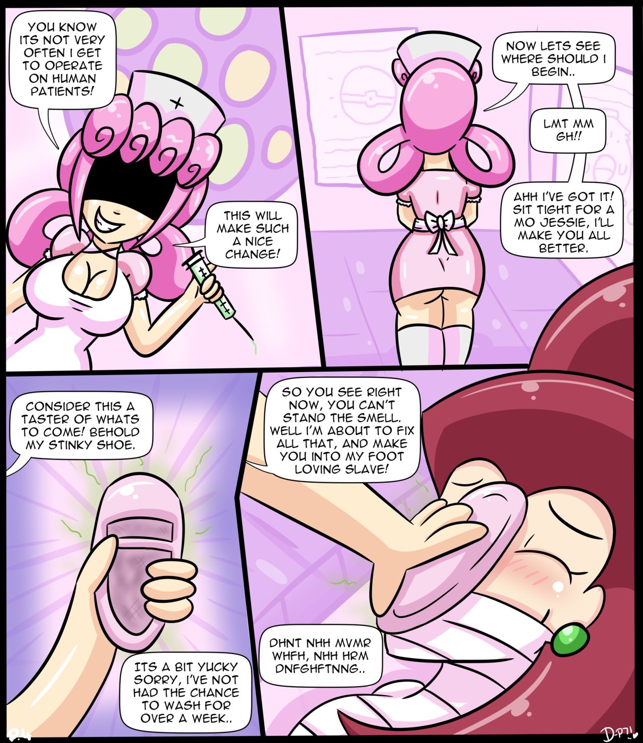 Nurse Joy's Special Treatment page 5 full
