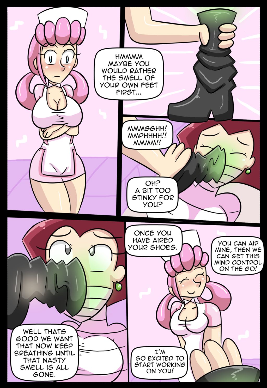 Nurse Joy's Special Treatment page 6 full