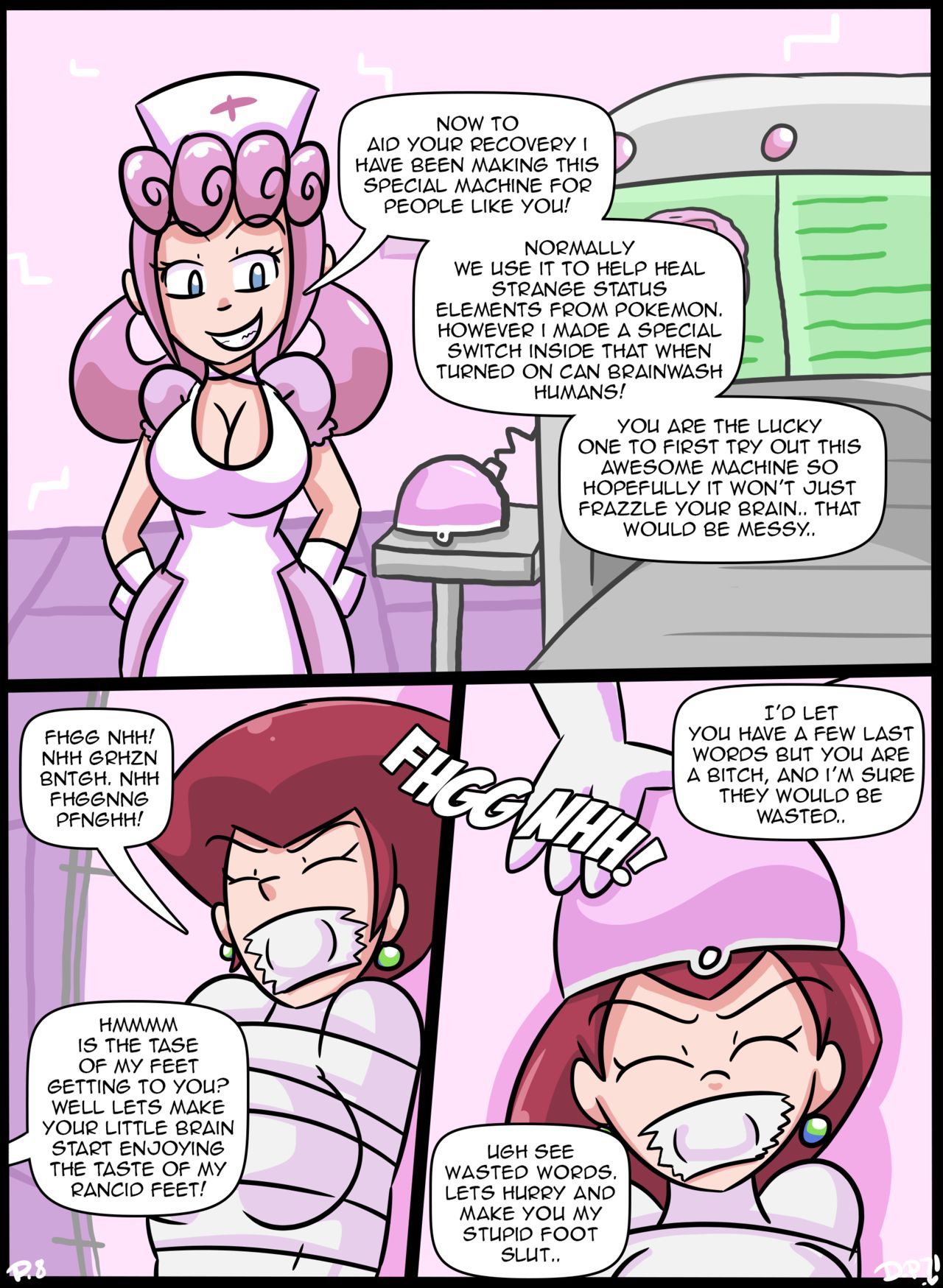 Nurse Joy's Special Treatment page 9 full
