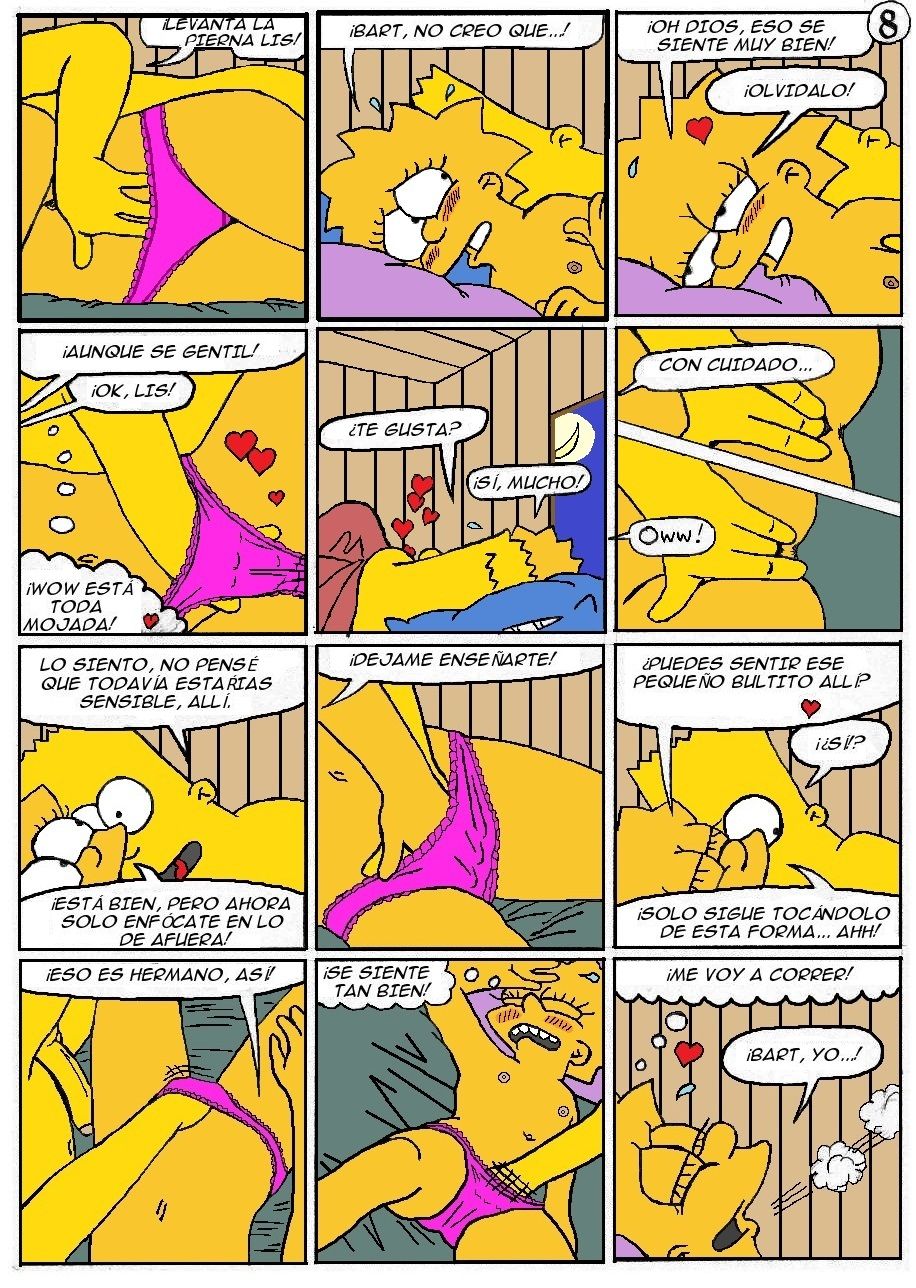 "Los Simpsons" - Casa del árbol del placer  "A todo color" page 8 full