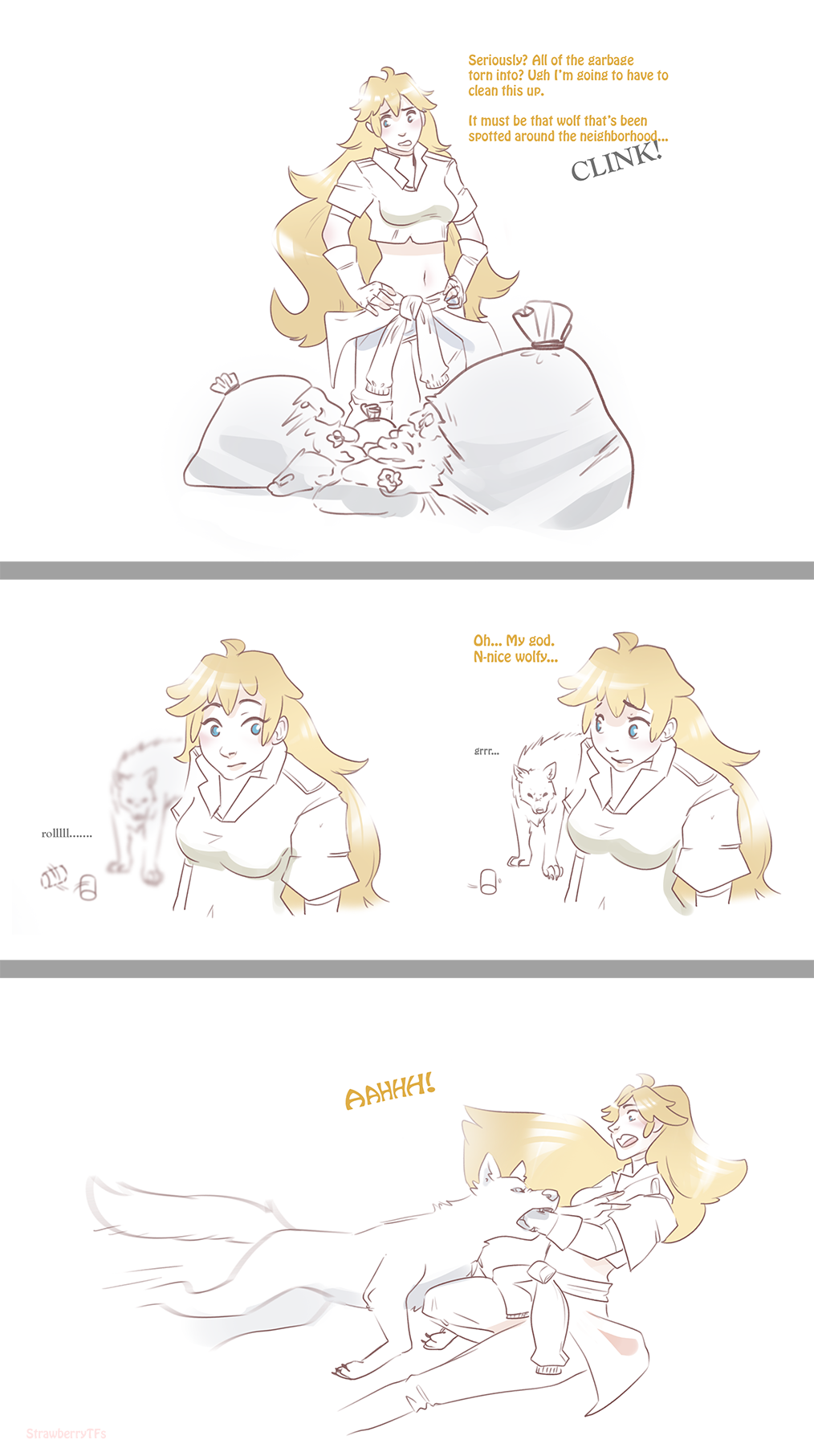 Wolf Bite page 1 full