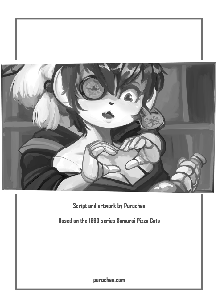 Samurai Pizza Cats Fancomic page 2 full