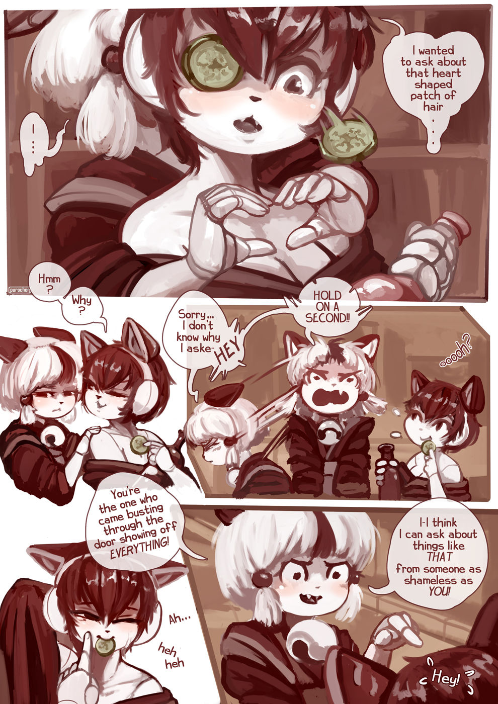Samurai Pizza Cats Fancomic page 6 full