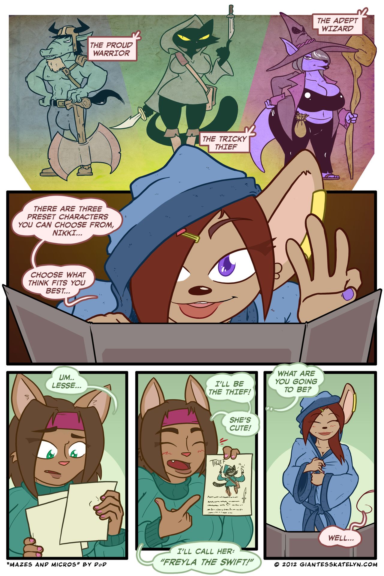 Mazes and Micros page 4 full