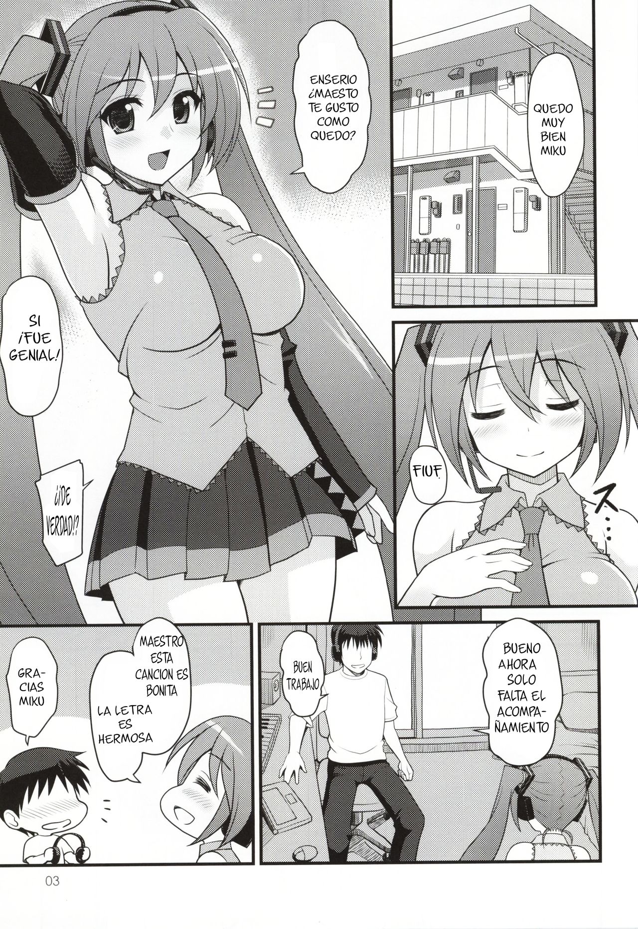 Uchi ni Kita Denshi no Utahime ga Ero sugi te Sagyou ga Hakadoranai Ken page 2 full