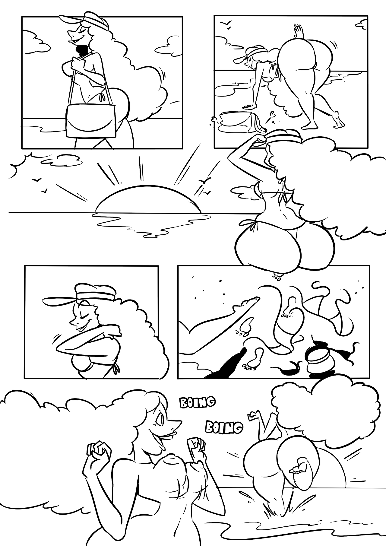 The Redhead Godiva page 1 full