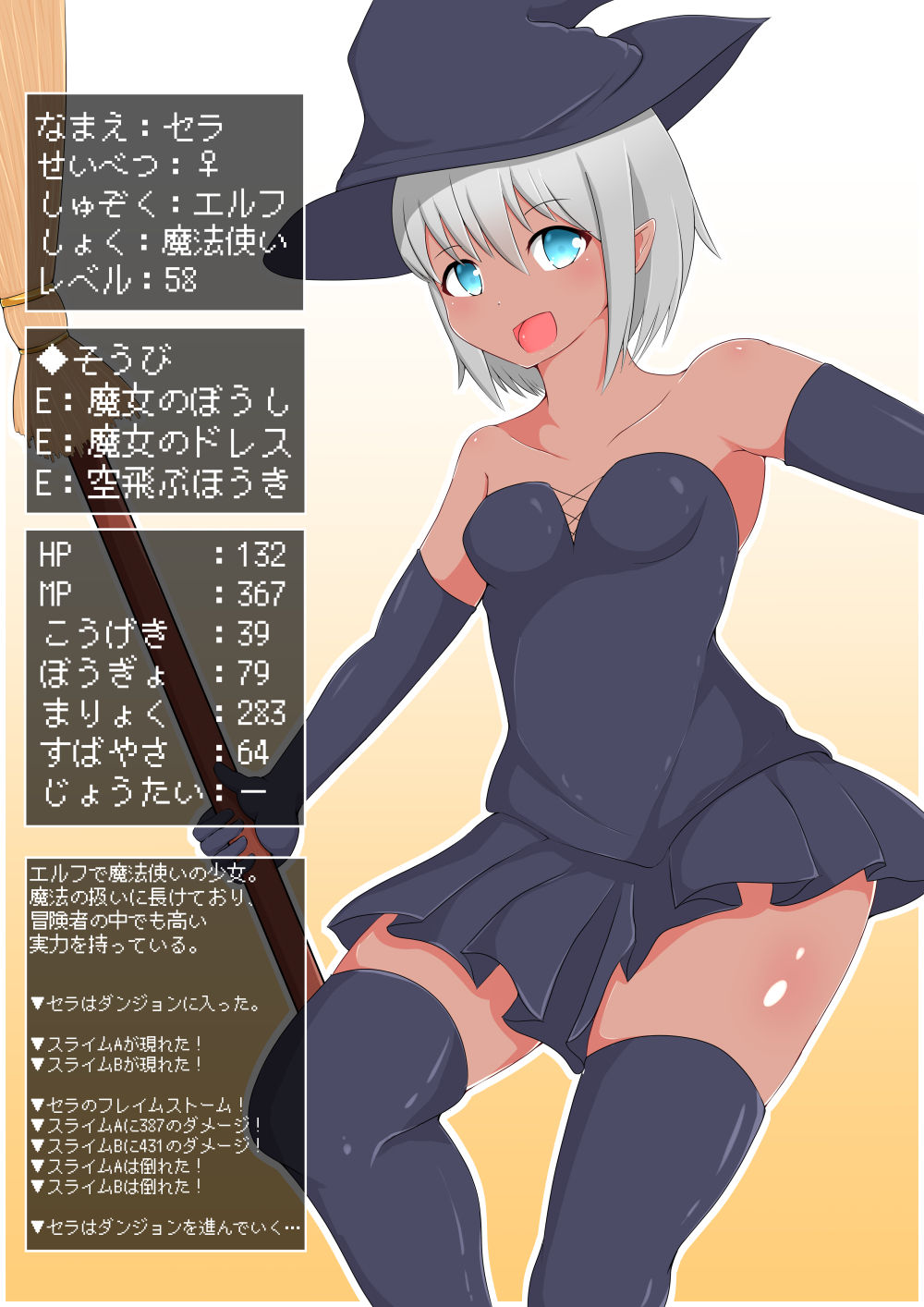 Henka Suru Boukensha-tachi ~Joutai Ijou de Game Over~ page 1 full