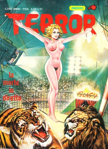 Terror 206 - La mort en direct cover