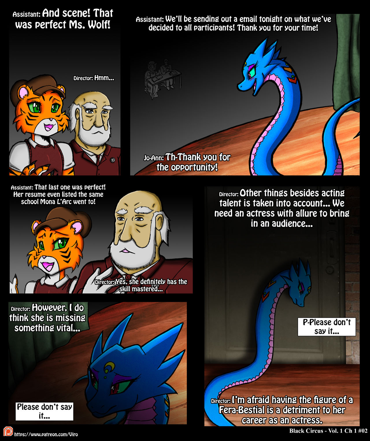Black Circus - Vol. 1 page 3 full