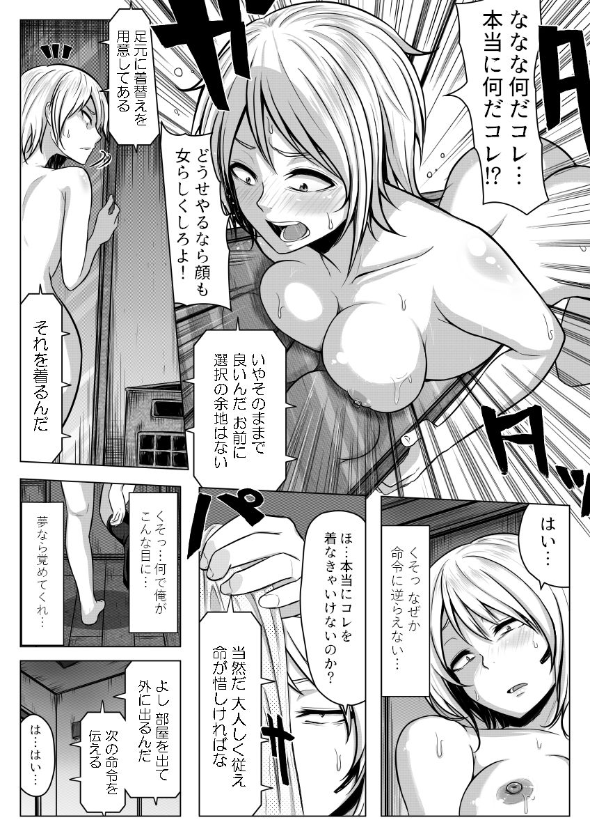 Nyotaika! Hankyousei Bitch!? page 8 full