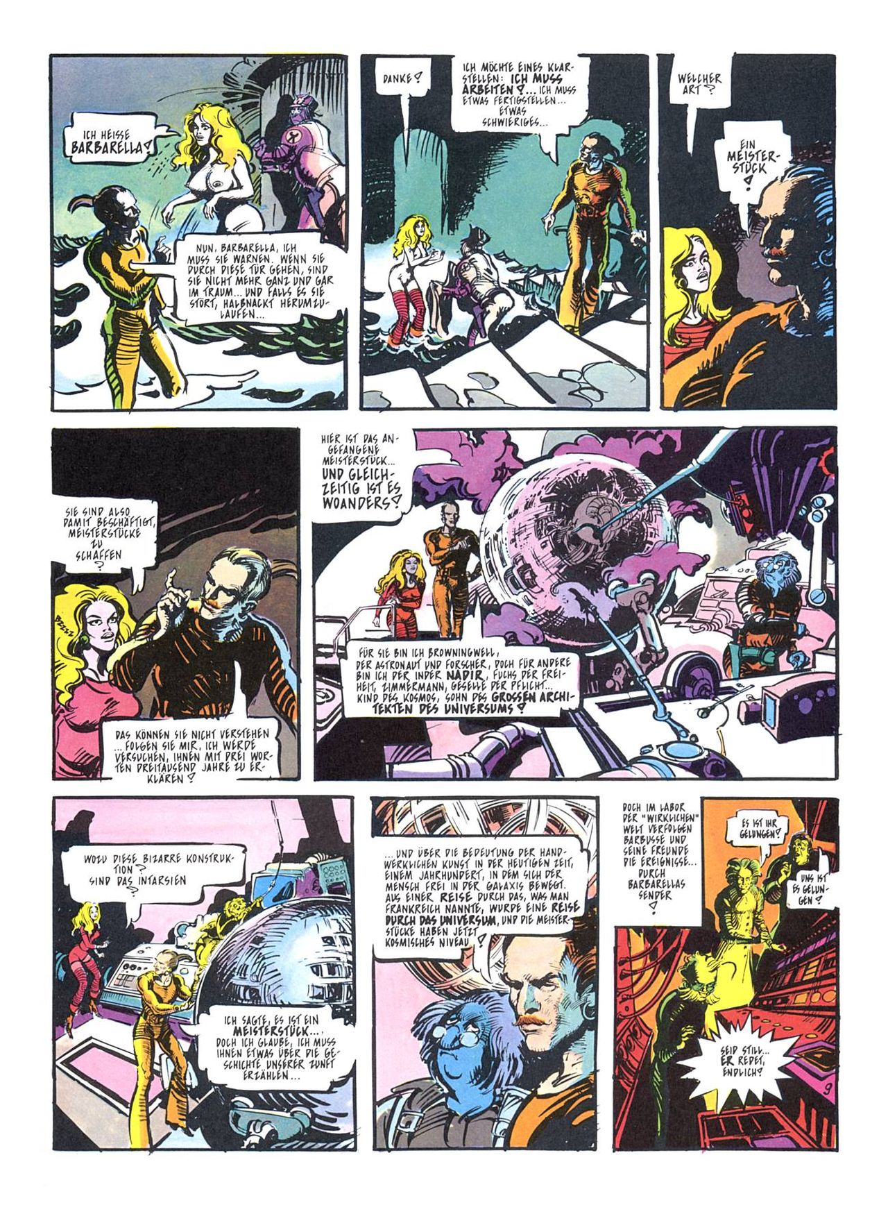 BARBARELLA - Band 3: Das achte Weltwunde page 10 full