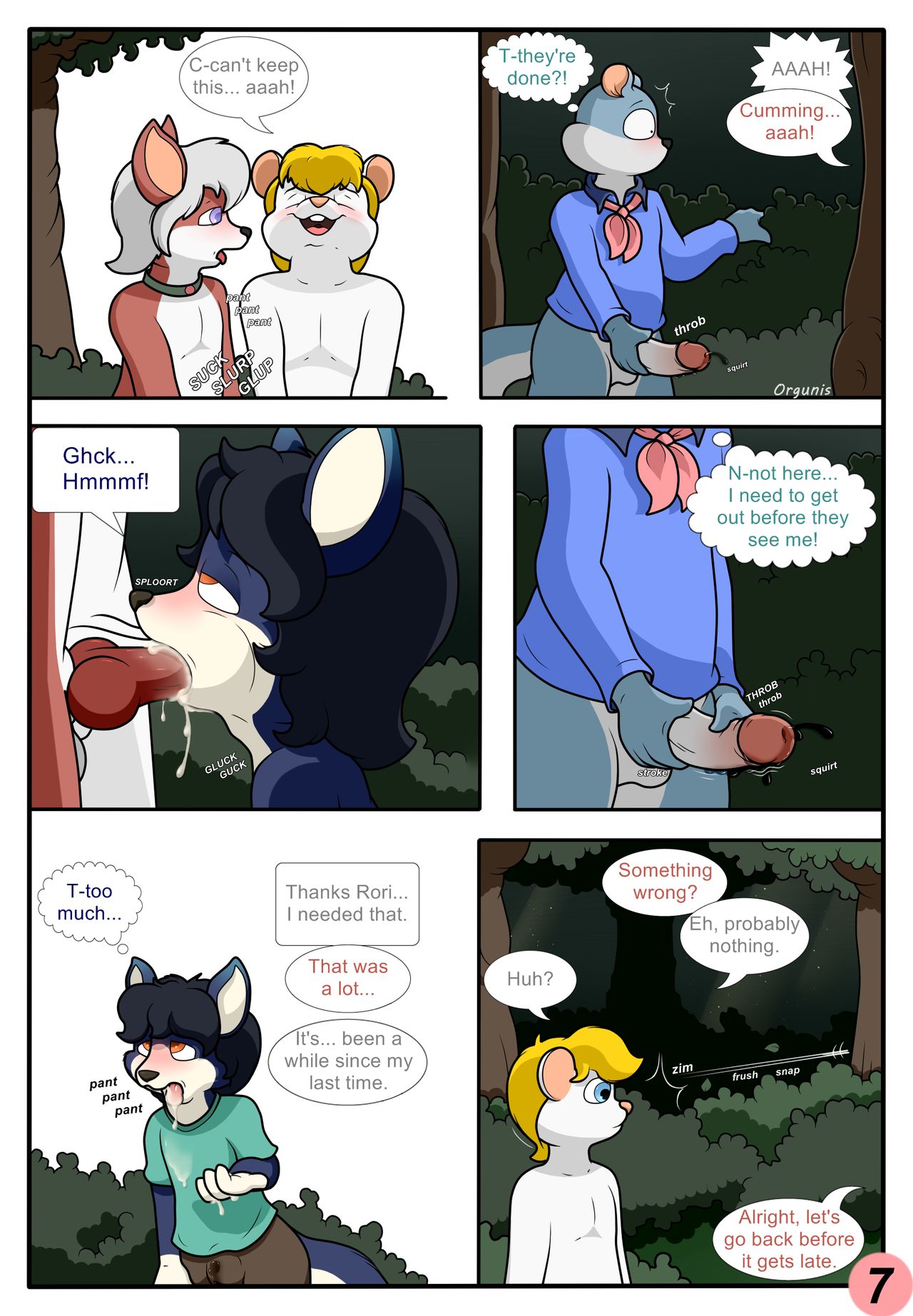 Summer Camp Antics page 7 full