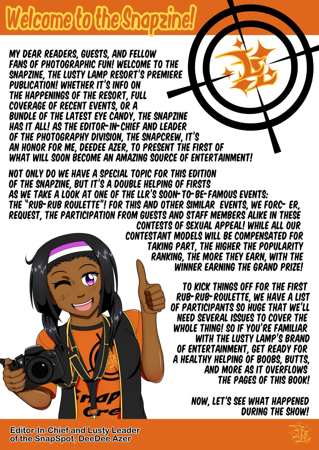 The Snapzine #1 page 3 full