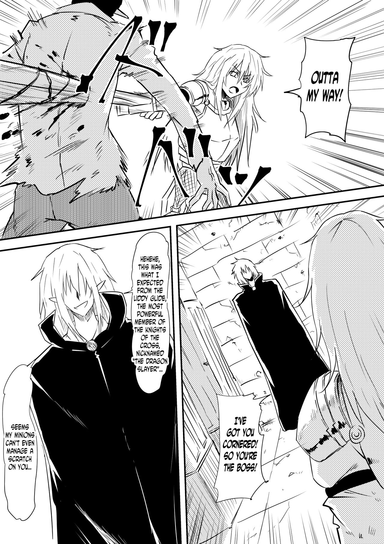 Onna Kishi no Okaa-san ga Kyouseiteki ni Kyuuketsuki-ka Saserarete Otosareru Hanashi page 3 full
