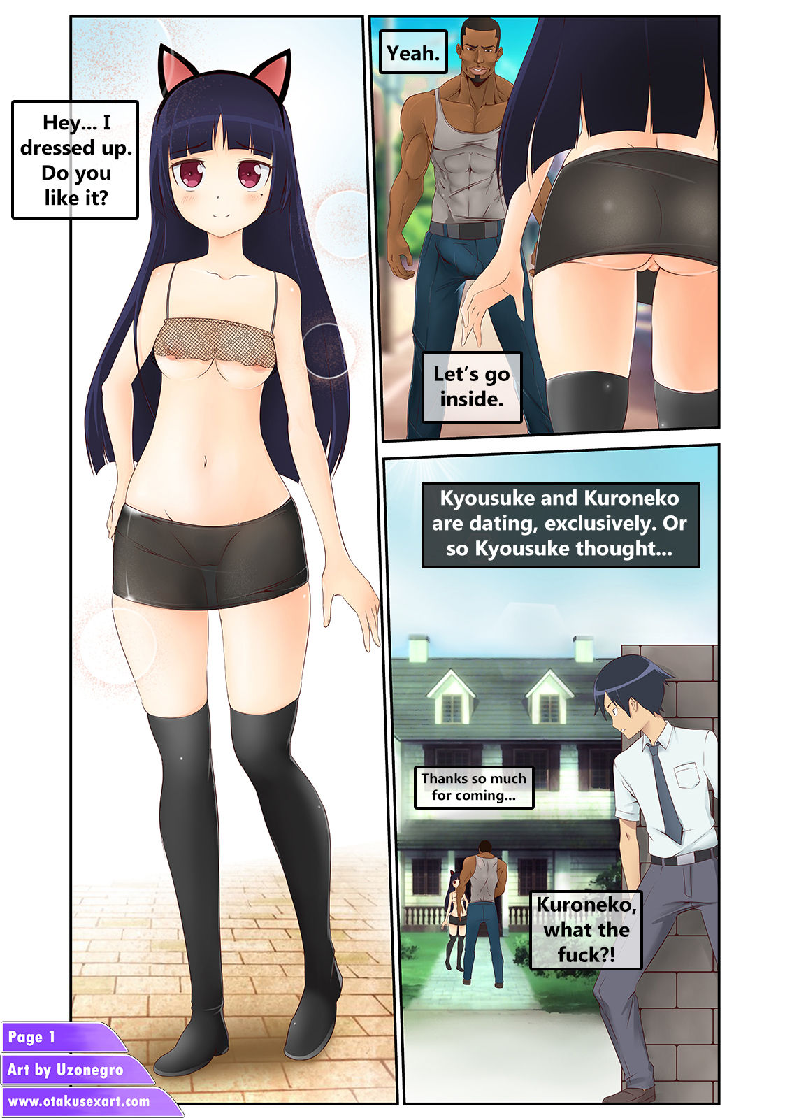 Kuroneko's interracial cuckolding fucktime page 2 full