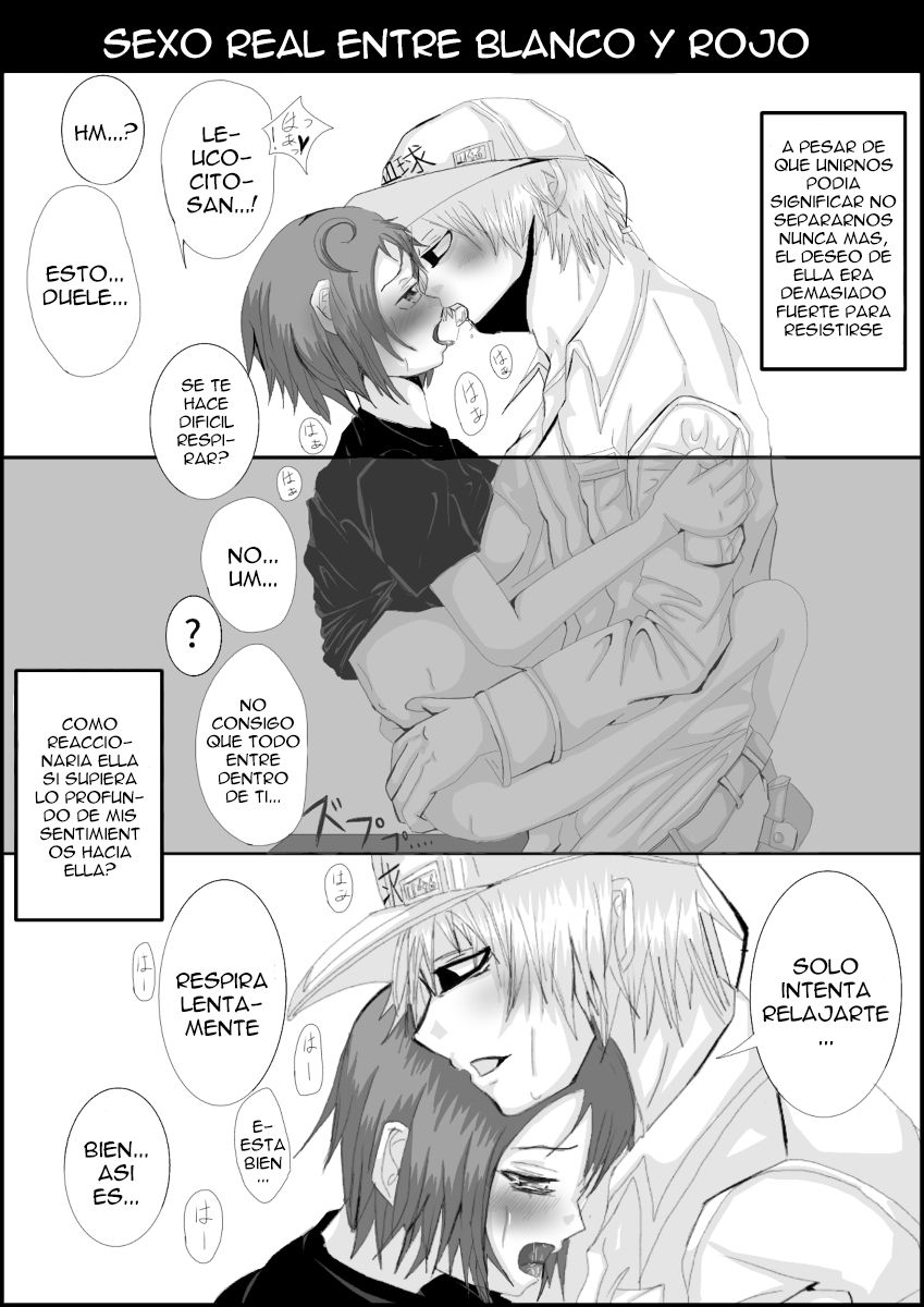 Hataraku Saibou  R-18 Manga page 8 full