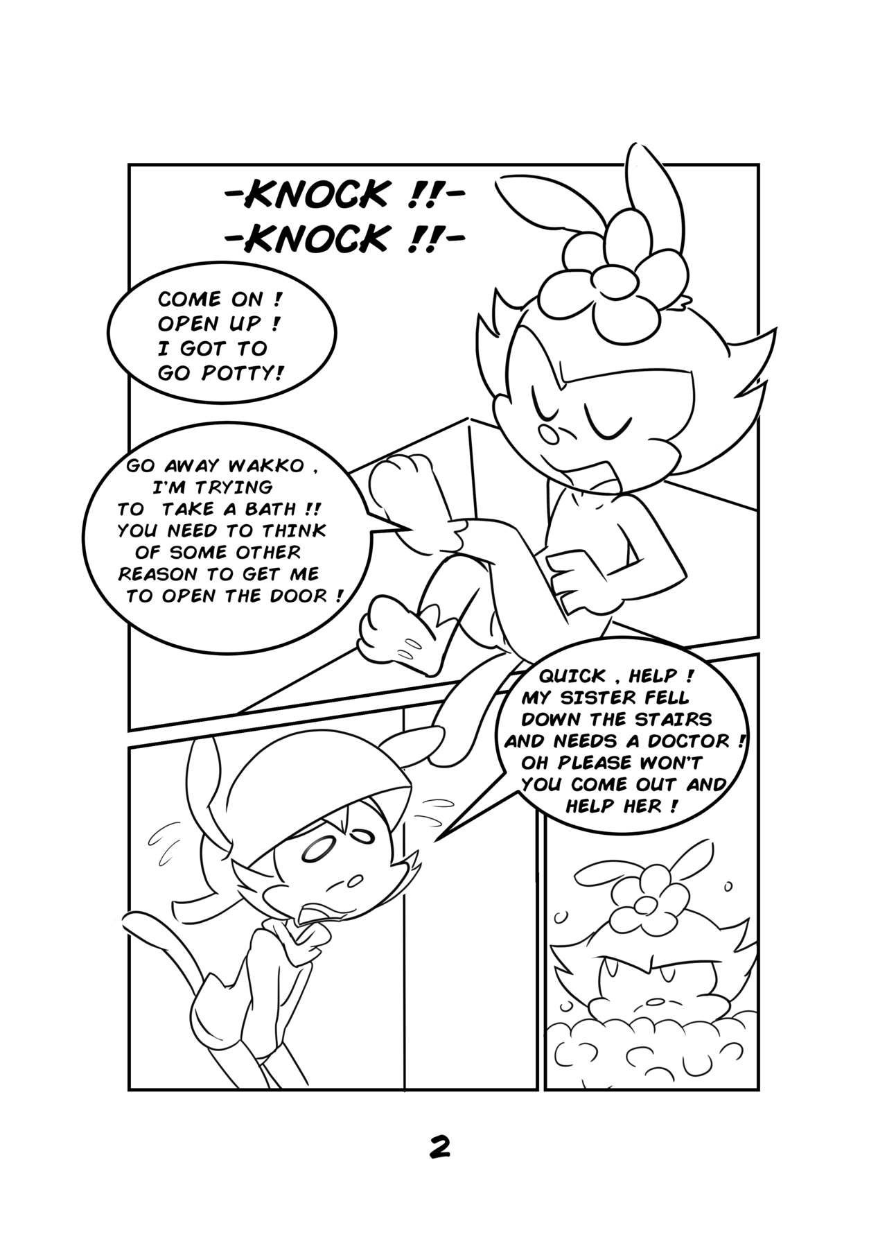 Dot Warner's XXX Comics 3 page 3 full