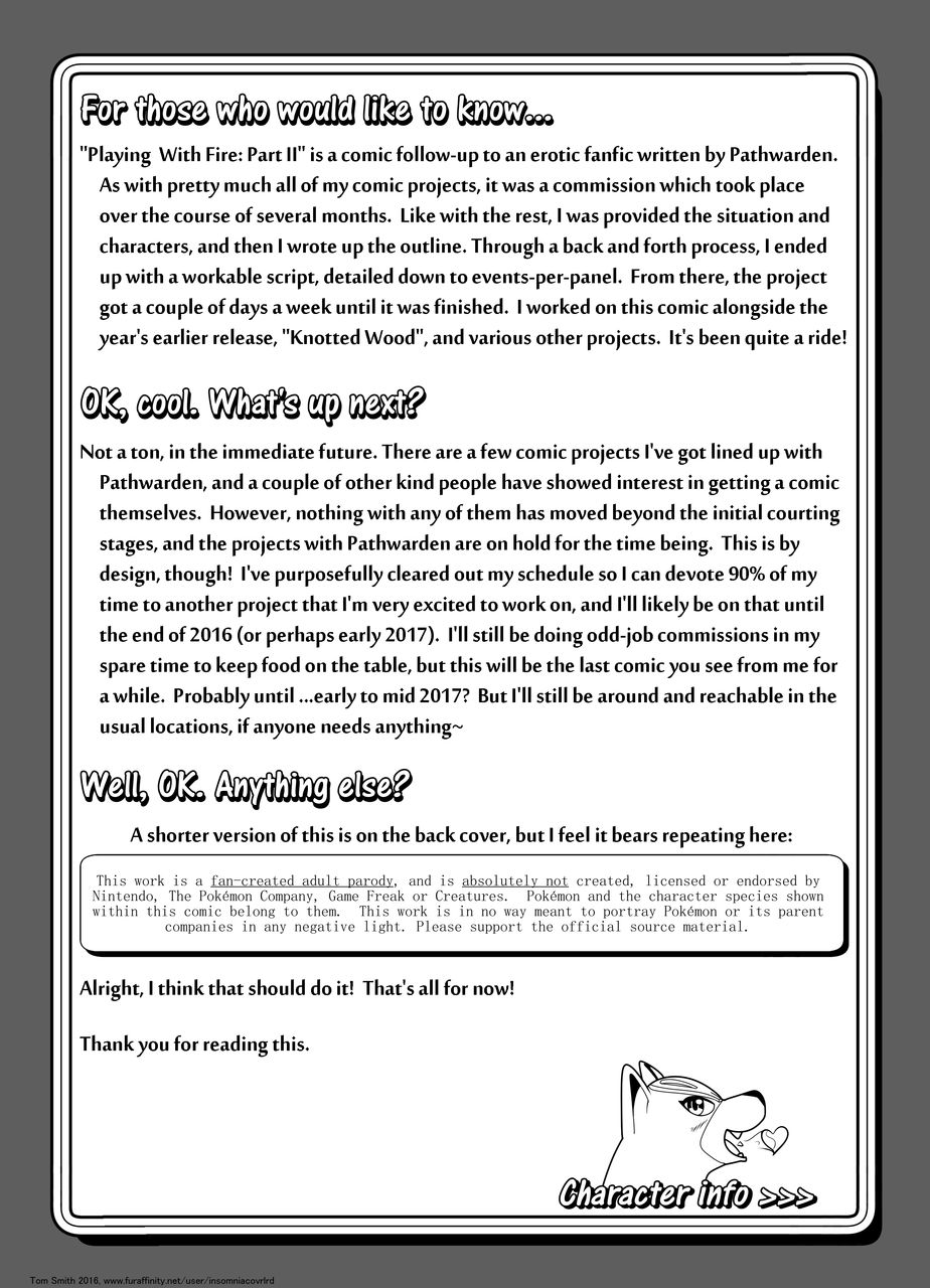 Playing With Fire: pt II / Jugando con fuego 2ª parte page 2 full
