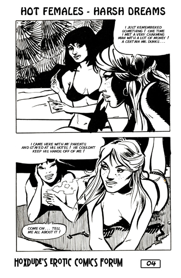 HOT FEMALES, HARSH DREAMS - BY WERNER GOELEN - A JKSKINSFAN TRANSLATION page 8 full