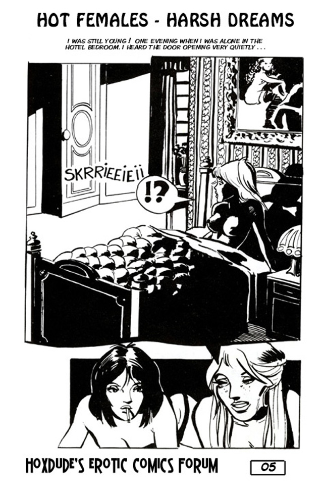 HOT FEMALES, HARSH DREAMS - BY WERNER GOELEN - A JKSKINSFAN TRANSLATION page 9 full