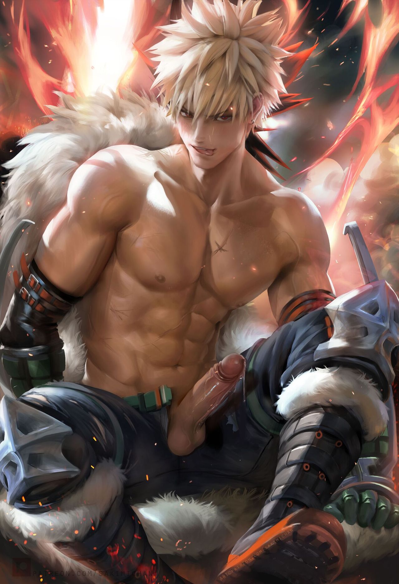Bakugou NSFW page 3 full