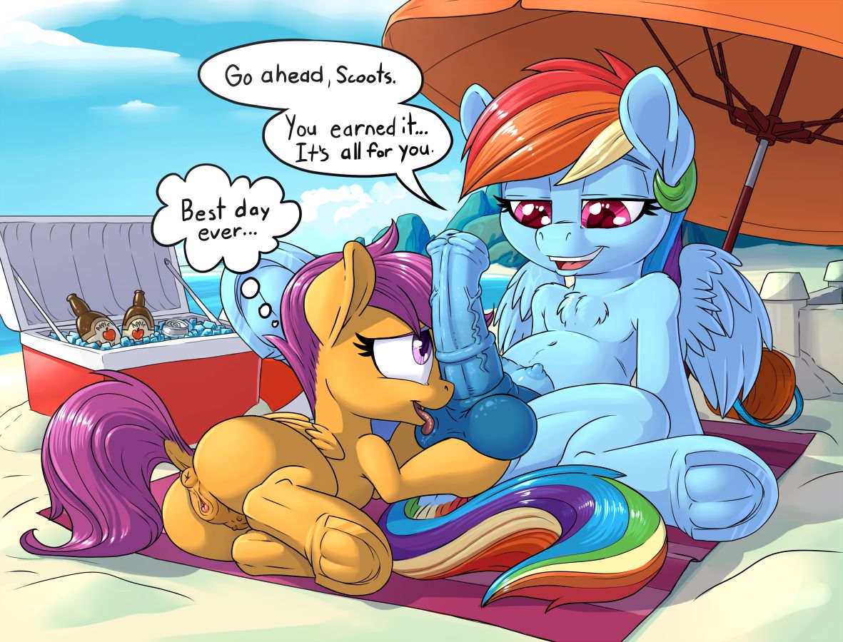 Rainbow Shows Scoots a Trick page 1 full