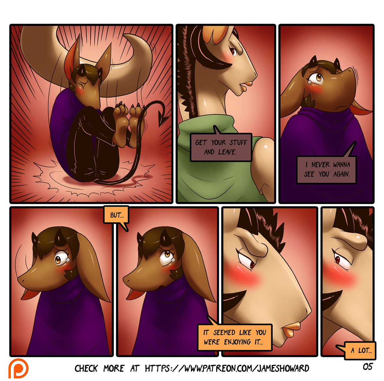Vore Story Ch. 3: Punishment page 6 full
