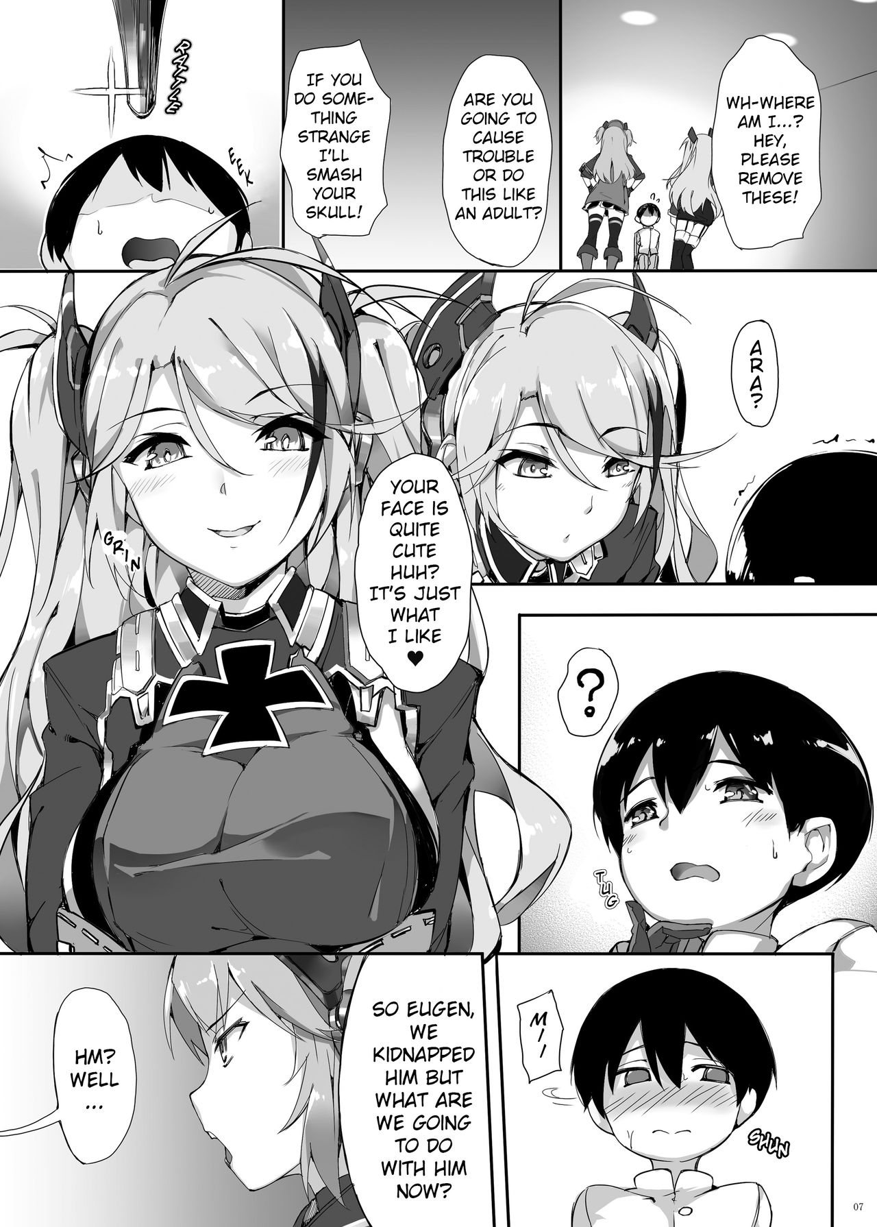 Hipper Shimai no Shota Sakusei Jinmon page 7 full