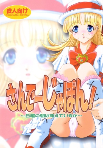 San de ja pon! ~ Nichiyobi no asa wa moete iru ka ~ cover