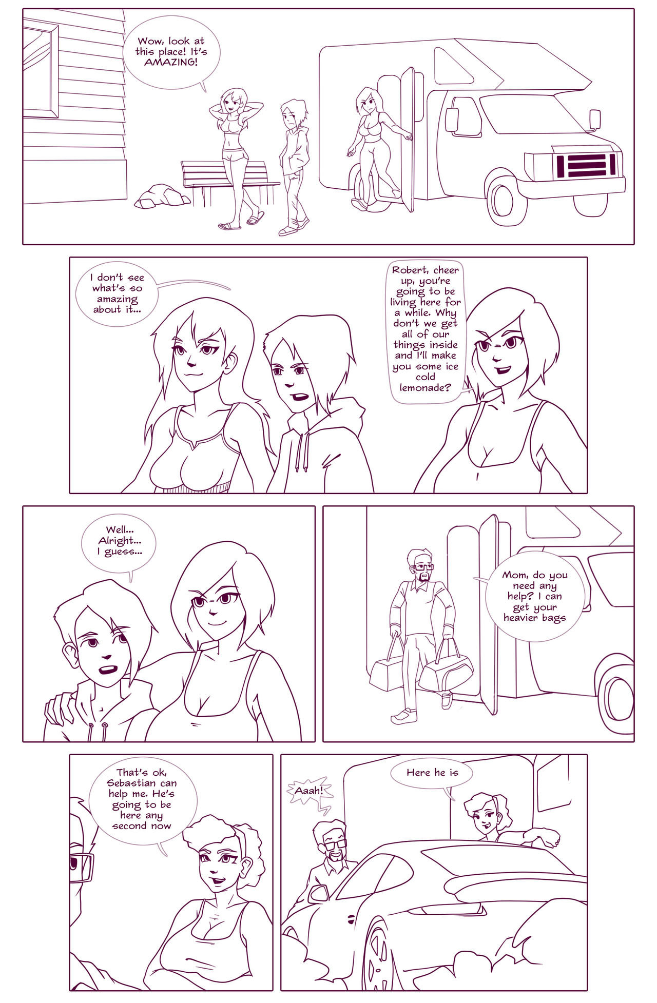 The Splurge: Issue #1 - Final Ink Version page 1 full