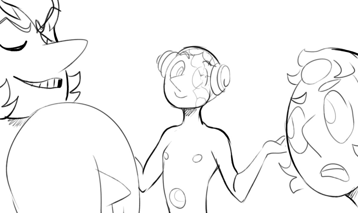 - Steven Universe -Pearls's dick-measuring contest. page 3 full