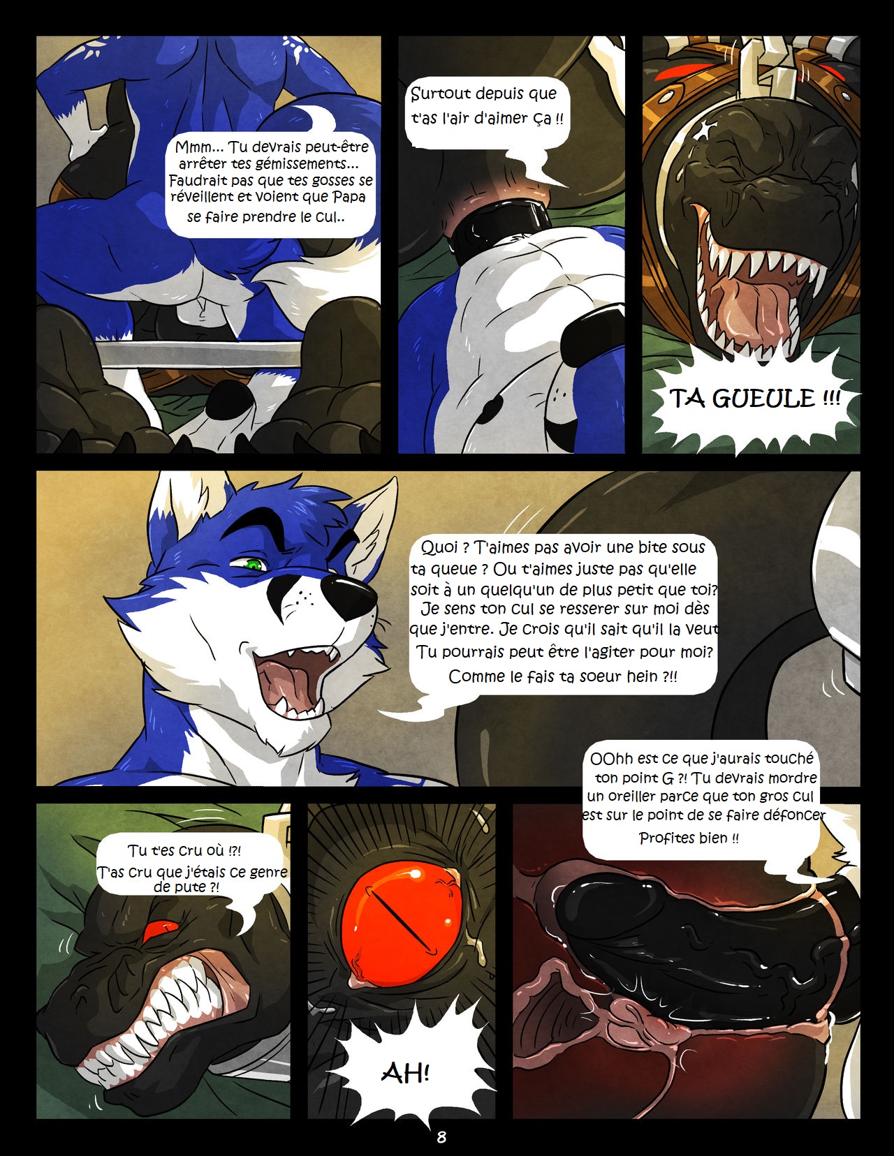 Black and Blue page 8 full