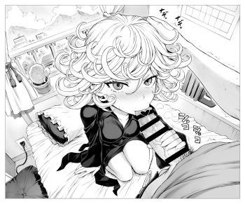 Date wa Tatsumaki-chan no Heya de Fella Shite Moraimasu + Kakutougi no Keriwaza ga Dekiru Kurai, Karada no Yawarakai Tatsumaki-chan to Sex cover