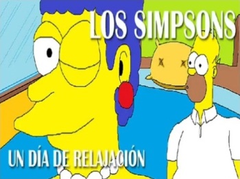 Comic xxx de "Los Simpsons" - Un día de relajación cover