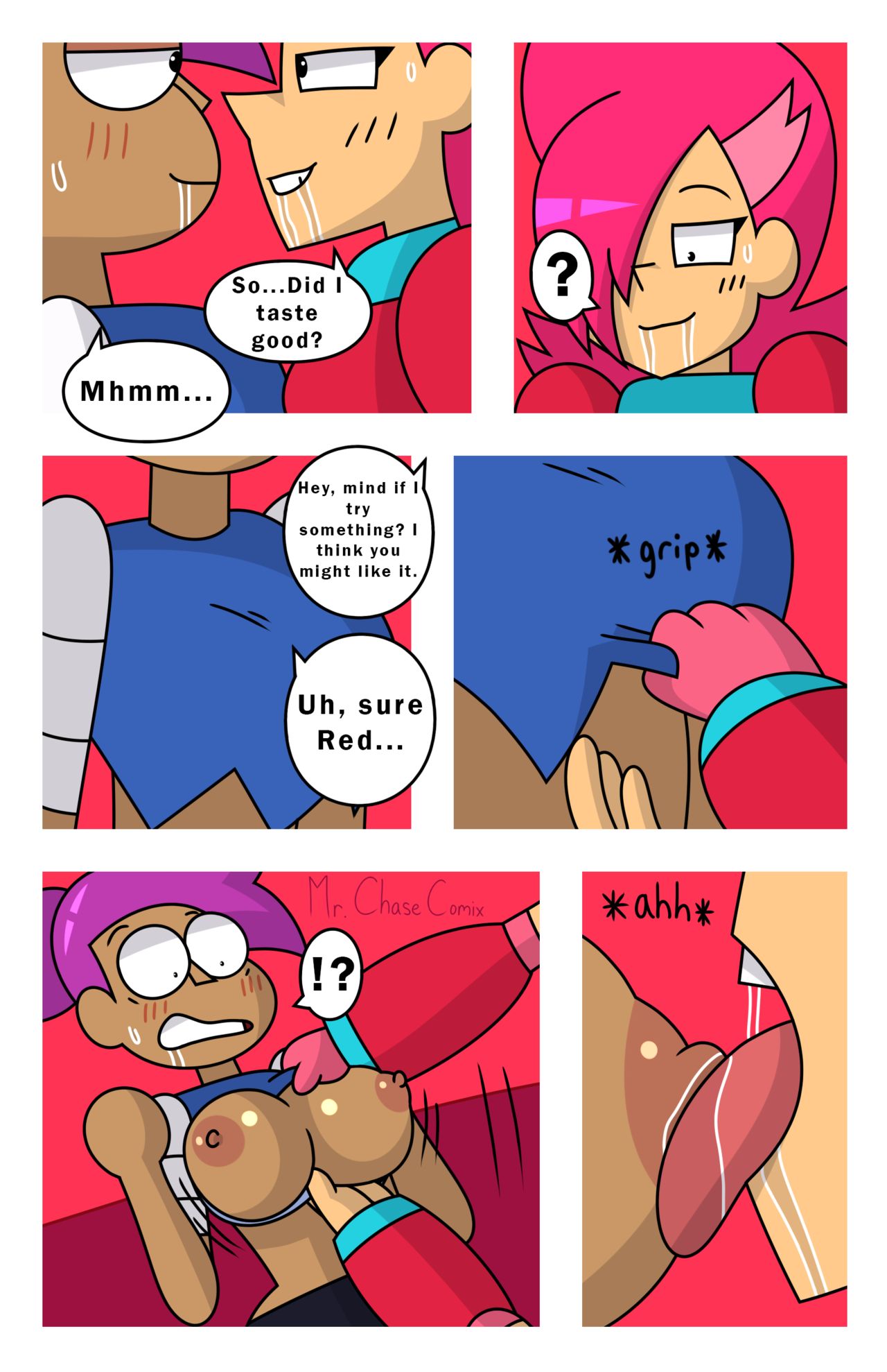 Red Hot Action page 10 full