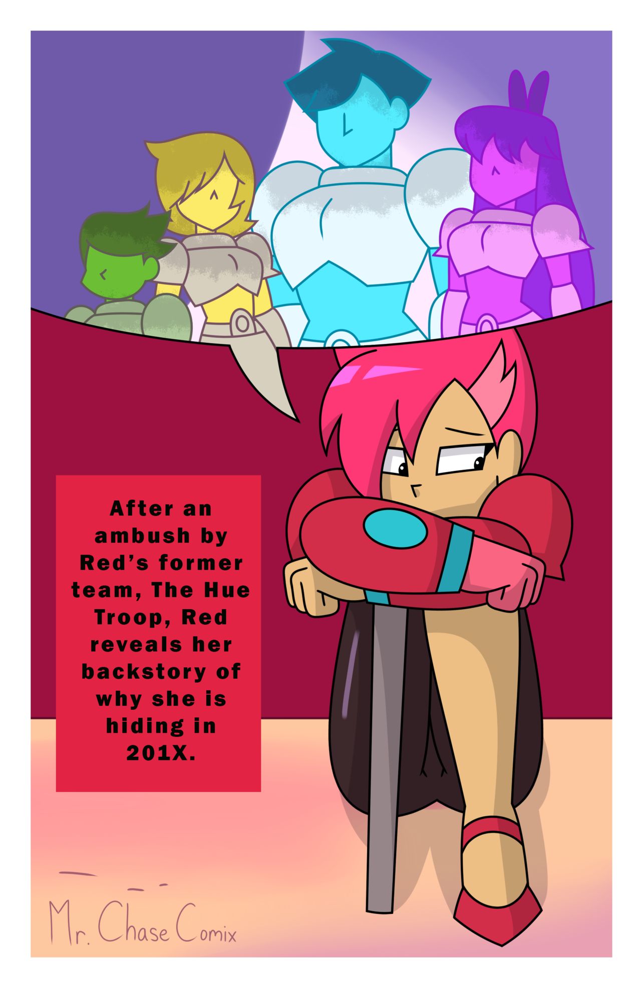 Red Hot Action page 6 full
