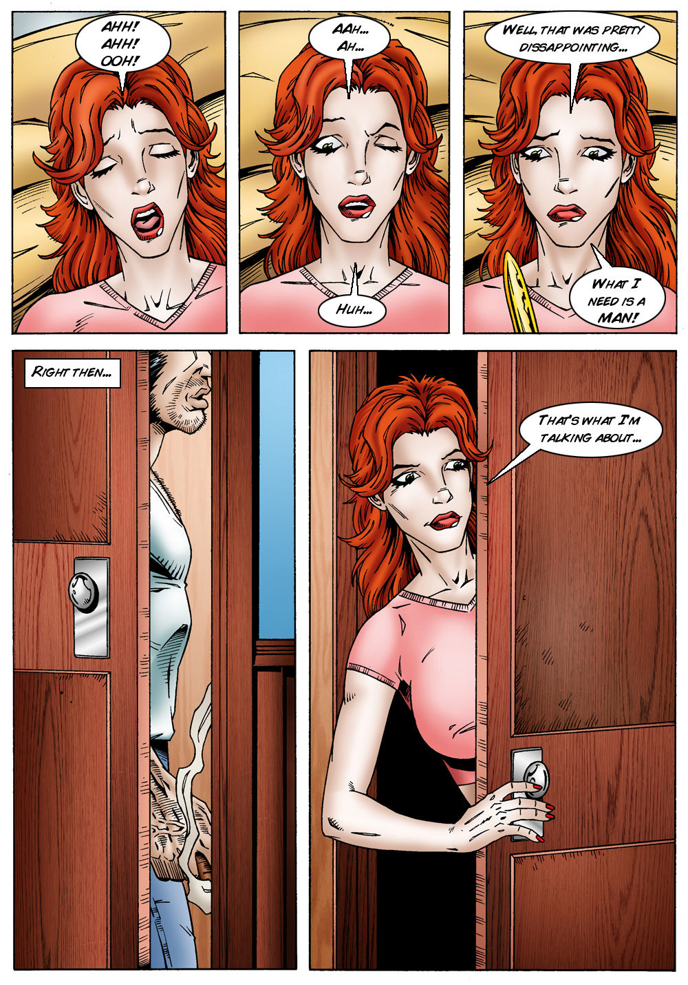 Jean Grey cheats on Scott Summers by fucking Logan Leandro Comics page 5 full