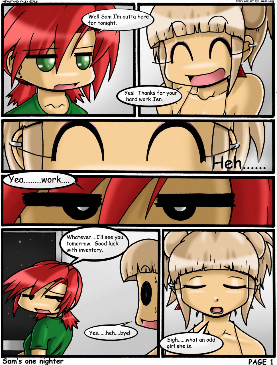 Sam's One Nighter page 1 full