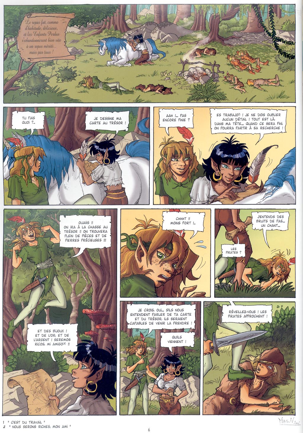 Dread Mac Farlane #1: La carte d'Estrechez page 6 full